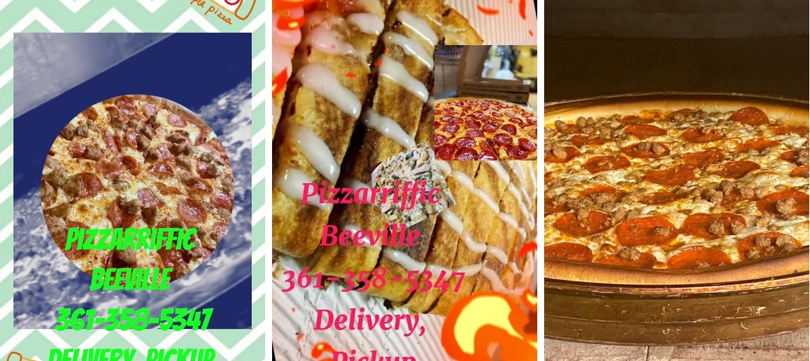 Pizzariffic Menu